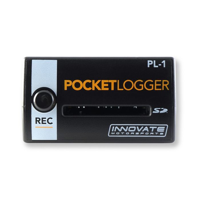 Innovate Motorsports 38750 Data Logger, PL-1 Pocket Logger, 2 GB SD Card Included, Innovate Motorsports MTS Components, Kit