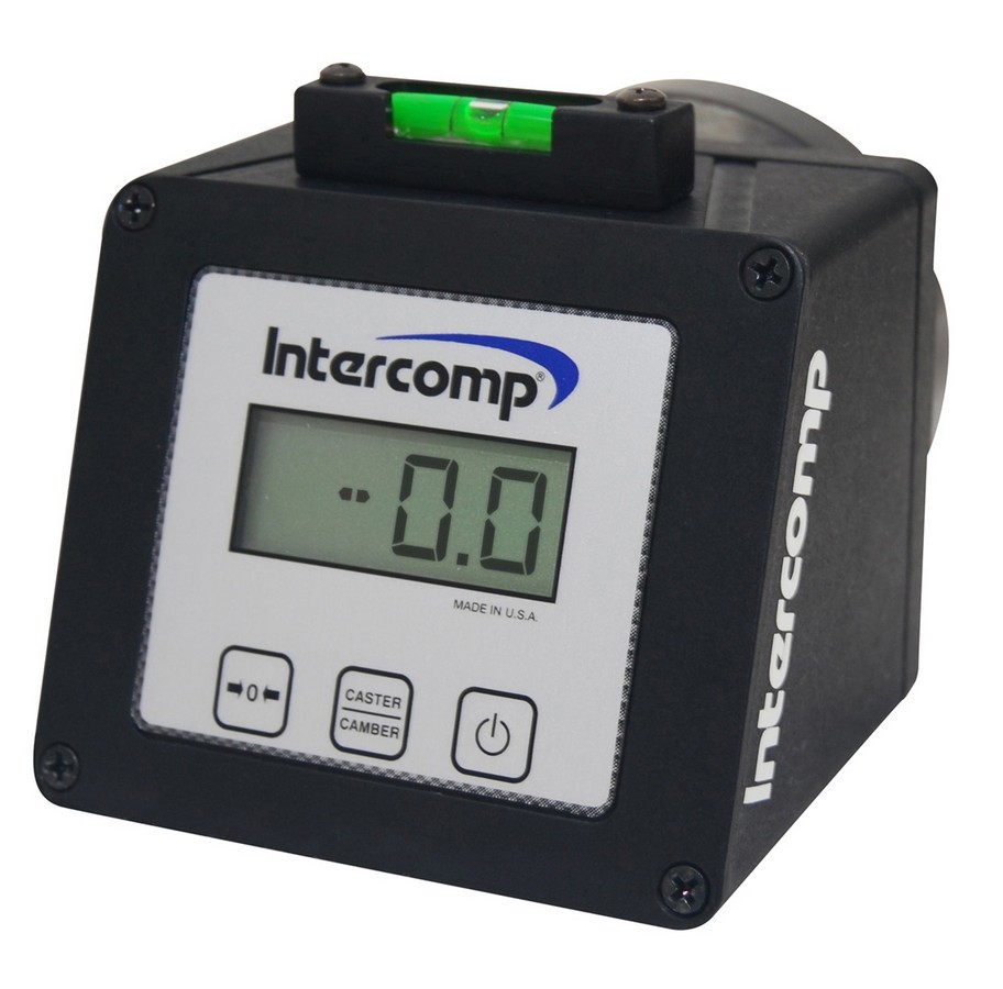 Intercomp 100005 Caster / Camber Gauge, Digital, Magnetic Adapter, Carry Case, Each