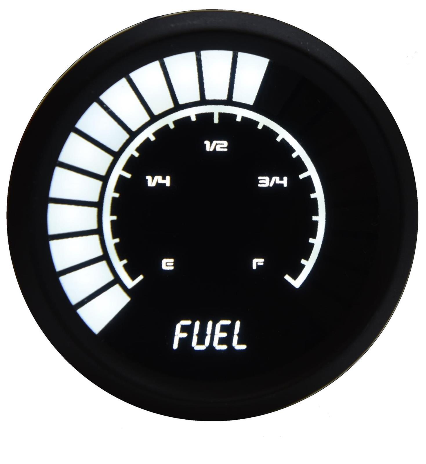 2-1/16 Analog Bargraph Fuel Level Gauge