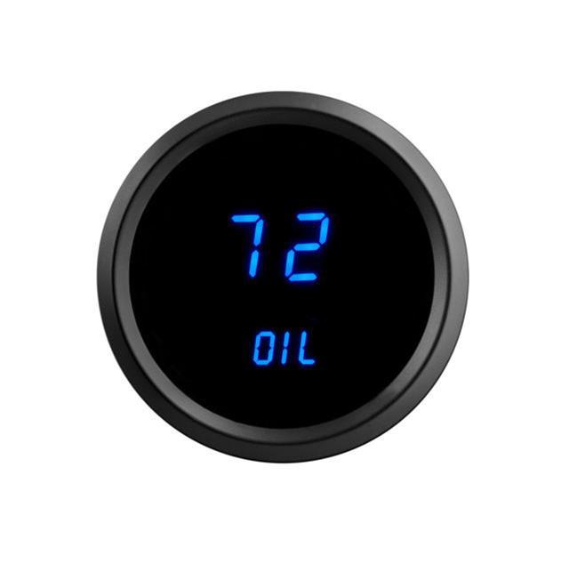2-1/16 LED Digital Oil Pressure Gauge 0-99 PSI