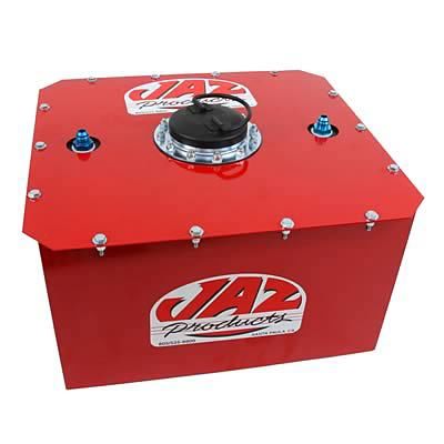 Jaz Products Pro Sport 12 Gallons Fuel Cell with Fill Valve and Steel Cap 275-012-NF Cell, Sport, Steel, Plastic Bladder, Red, Gallons, No Foam, Each thumbnail 3