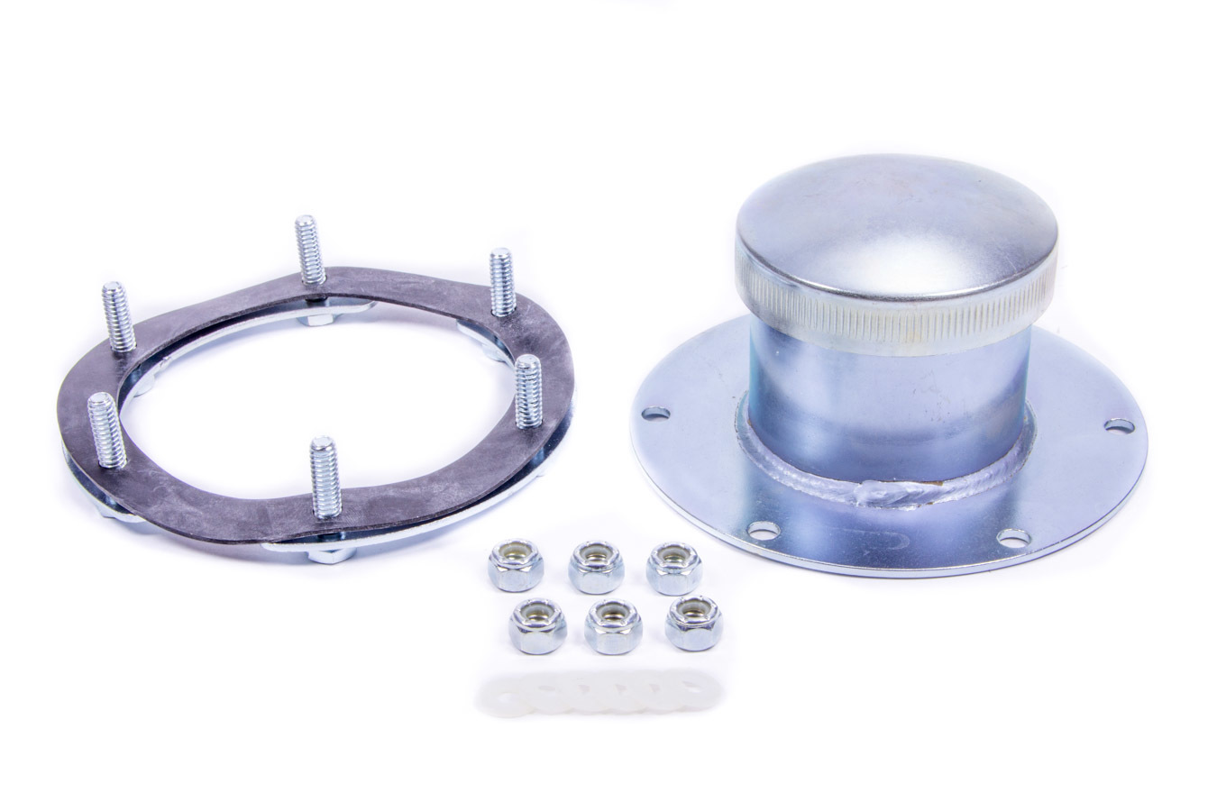 Pyrotect RV010F Fuel Cell Filler Neck, Flat Mount, 45 Degree 21/4 in