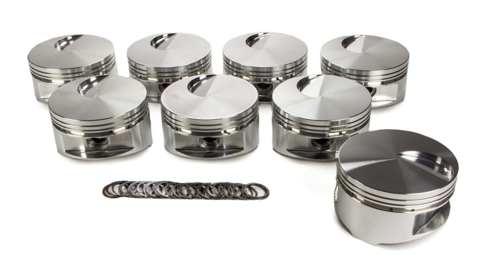 BBF Flat Top Piston Set 4.440 Bore -3cc-JEP170878