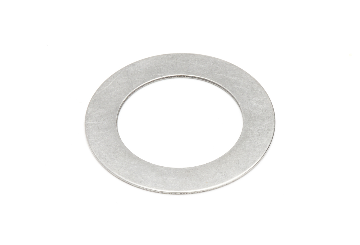 Jerico Performance 0013 Thrust Bearing Shim, 1.533 in OD, 1 in ID, 0.030 in Thick, Steel, Natural, Jerico Dirt Transmission, Each