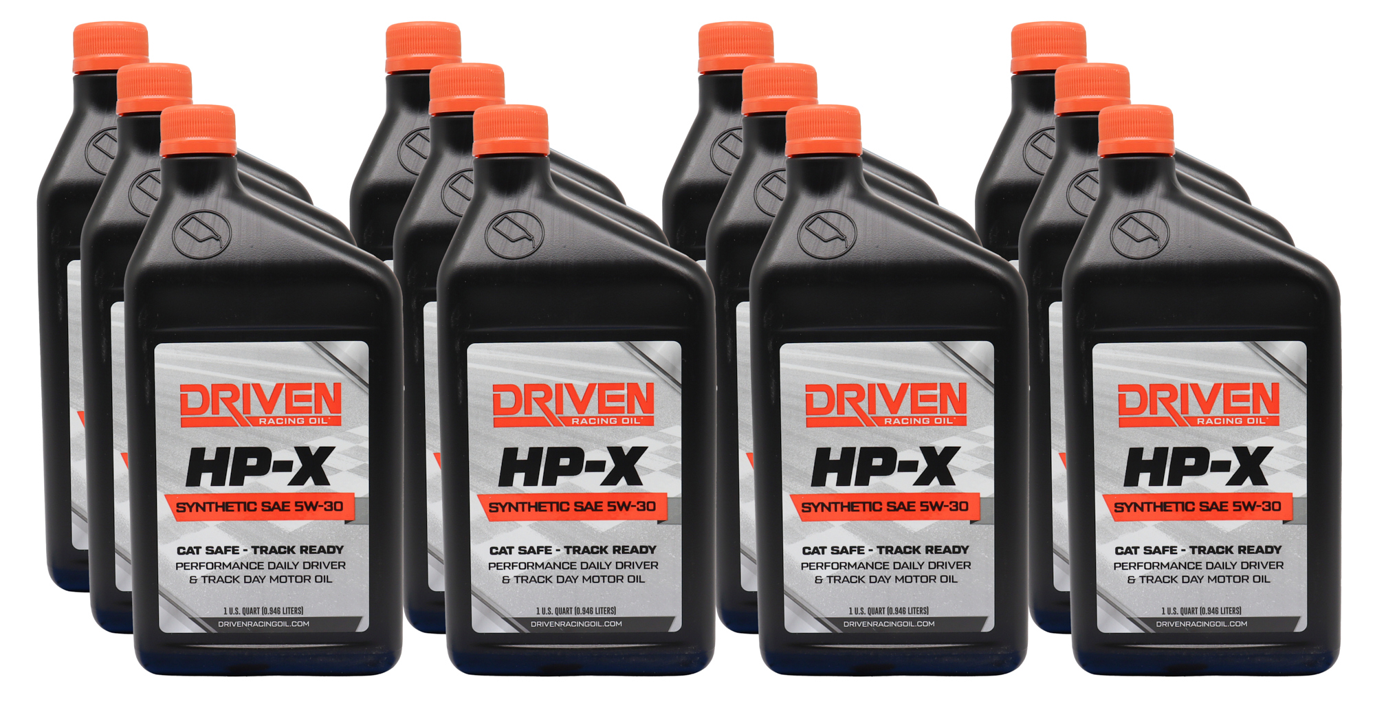 DRIVEN RACING OIL — DRIVEN RACING OIL HP-X 5W30 Motor Oil Case 12/Qt