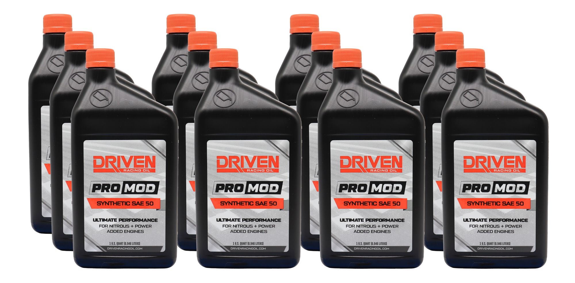 DRIVEN RACING OIL — DRIVEN RACING OIL ProMod 50W Motor Oil Case 12/Qt