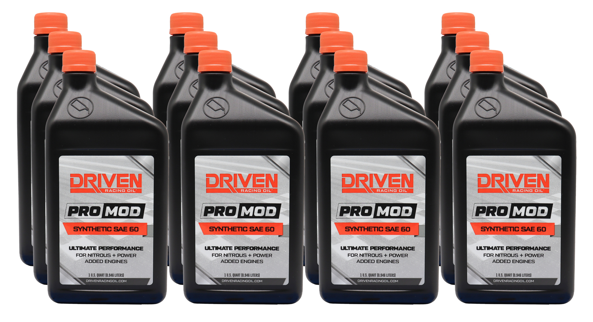 DRIVEN RACING OIL — DRIVEN RACING OIL ProMod 60W Motor Oil Case 12/Qt