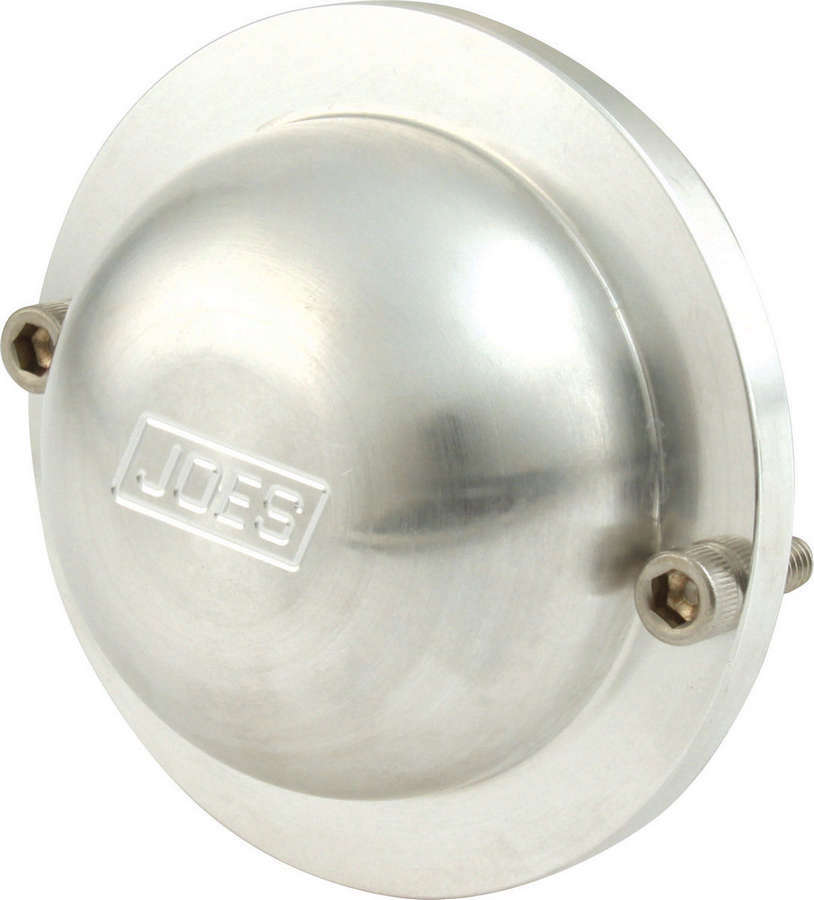 Joes Racing Products 28600 Wheel Hub Dust Cap, Bolt-On, O-Ring Sealed, Aluminum, Natural, GM Hubs, Each
