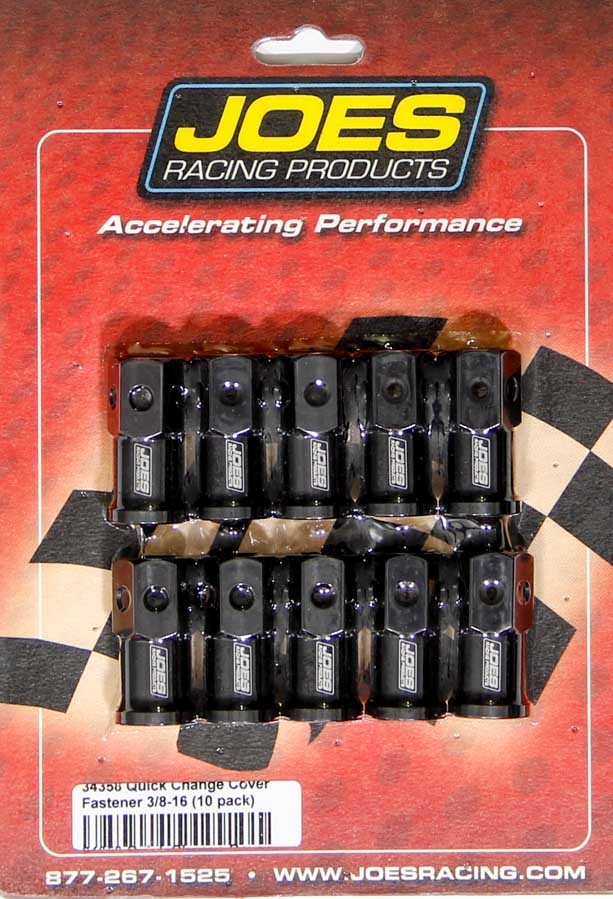 JOES RACING PRODUCTS — JOES RACING PRODUCTS LW Aluminum Quick Change Cover Nut Kit - 10 Pack