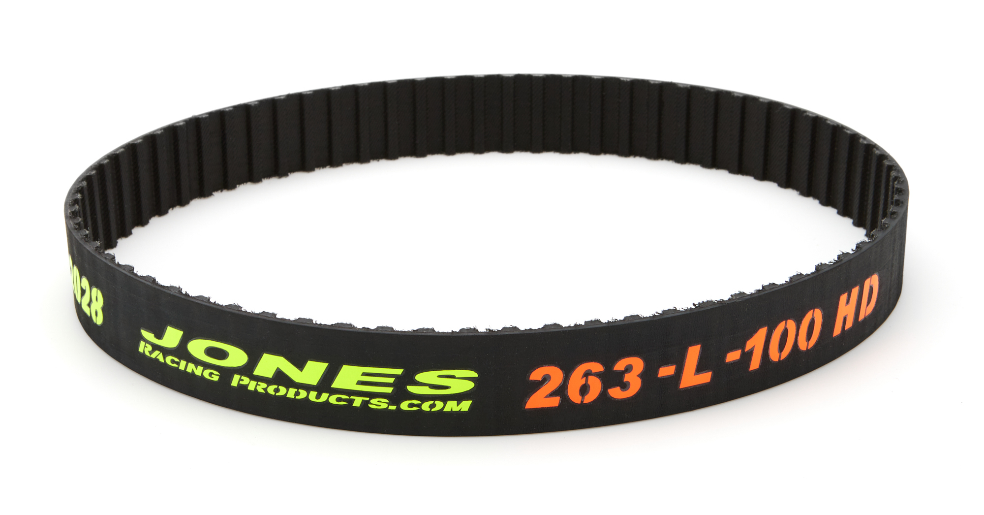 Jones Racing Products 263-L-100 Gilmer Drive Belt, 26.250 in Long, 1 in Wide, 3/8 in Pitch, Each