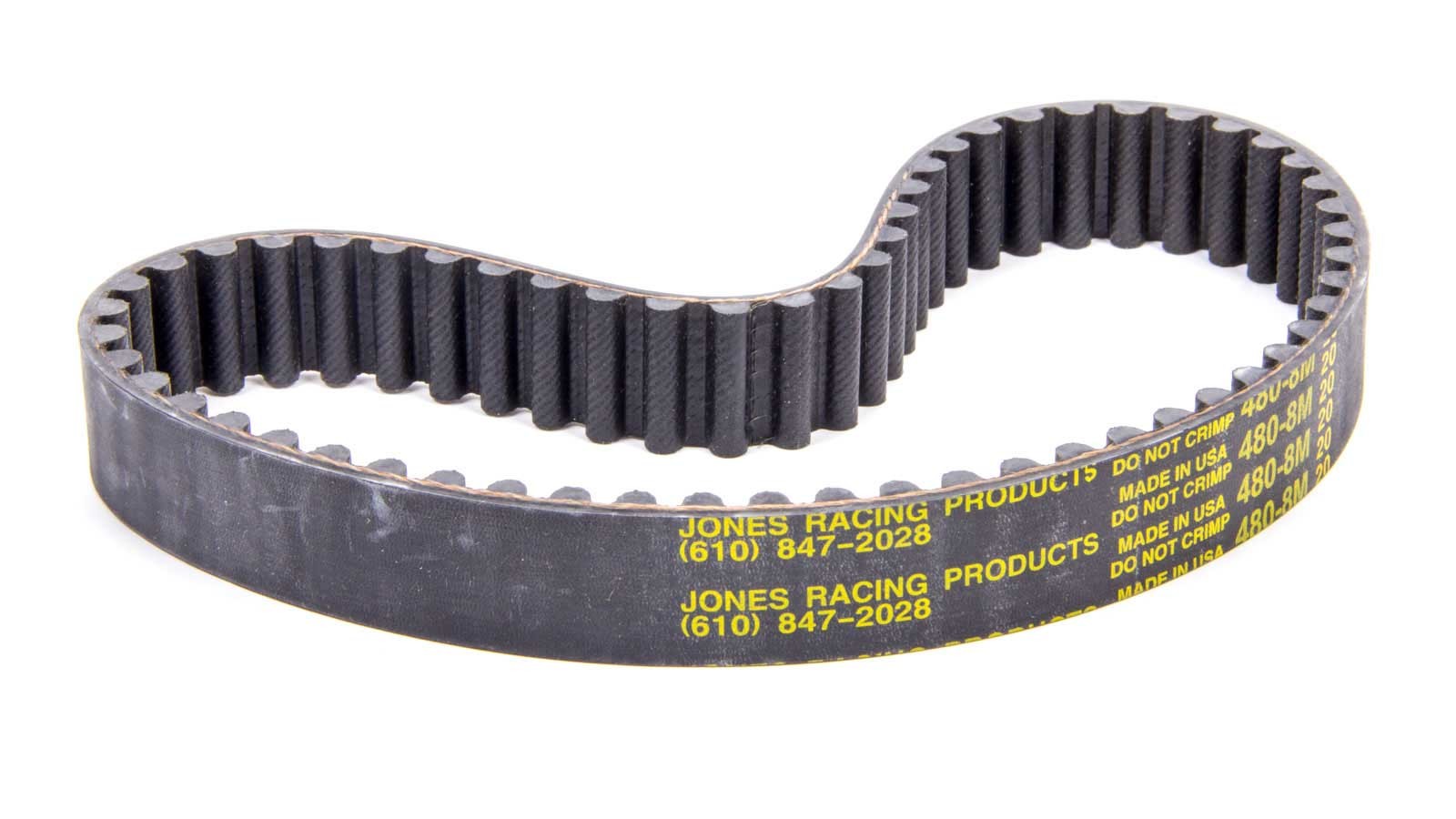 Jones Racing Products 480-20HD HTD Drive Belt, 18.900 in Long, 20 mm Wide, 8 mm Pitch, Each