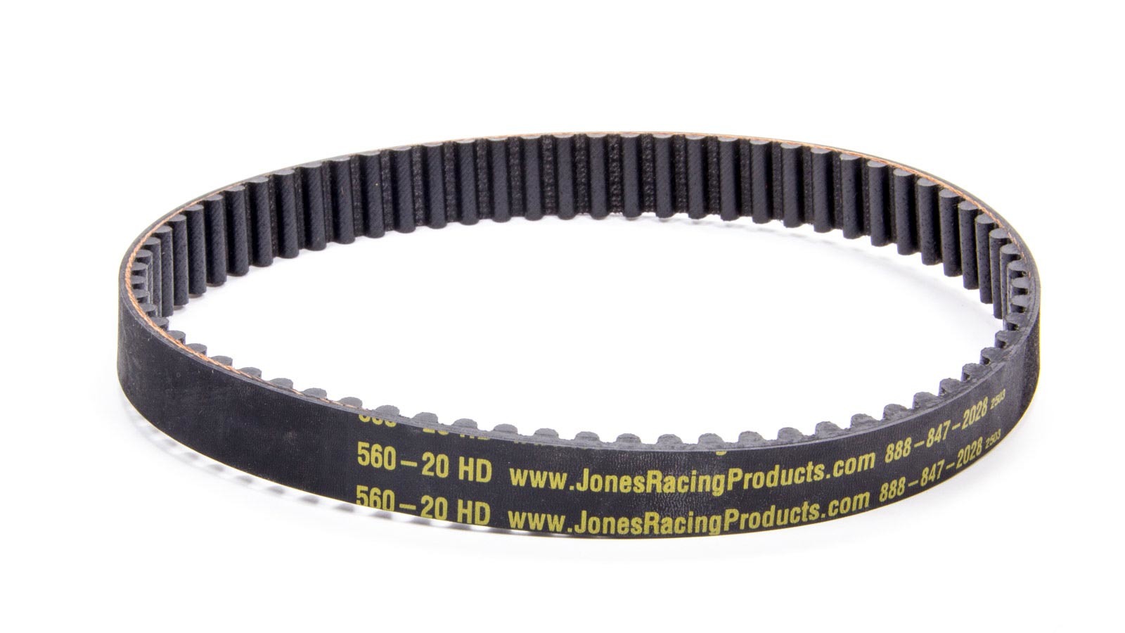 Jones Racing Products 560-20HD HTD Drive Belt, 22.050 in Long, 20 mm Wide, 8 mm Pitch, Each