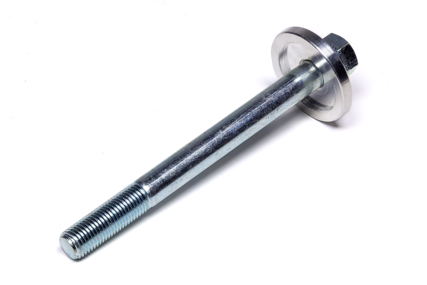 Jones Racing Products BEC-2109-C Mandrel Drive Bolt, 7/16 in Bolt, 5.000 in Long, Hex Head, Step Washer, Steel, Each