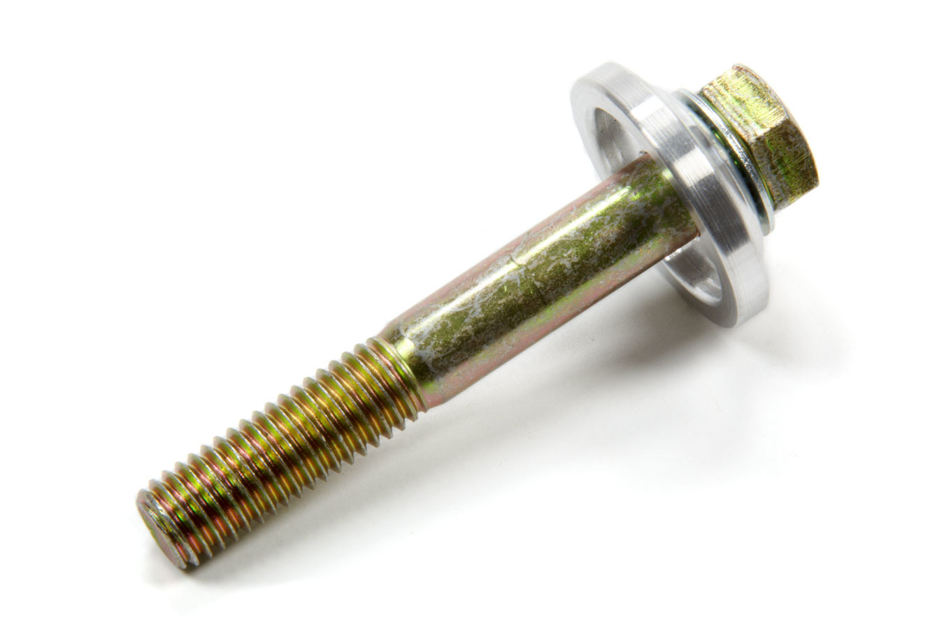 Jones Racing Products BEC-2109-HC Mandrel Drive Bolt, 1/2 in Bolt, 4.000 in Long, Hex Head, Step Washer, Steel, Each