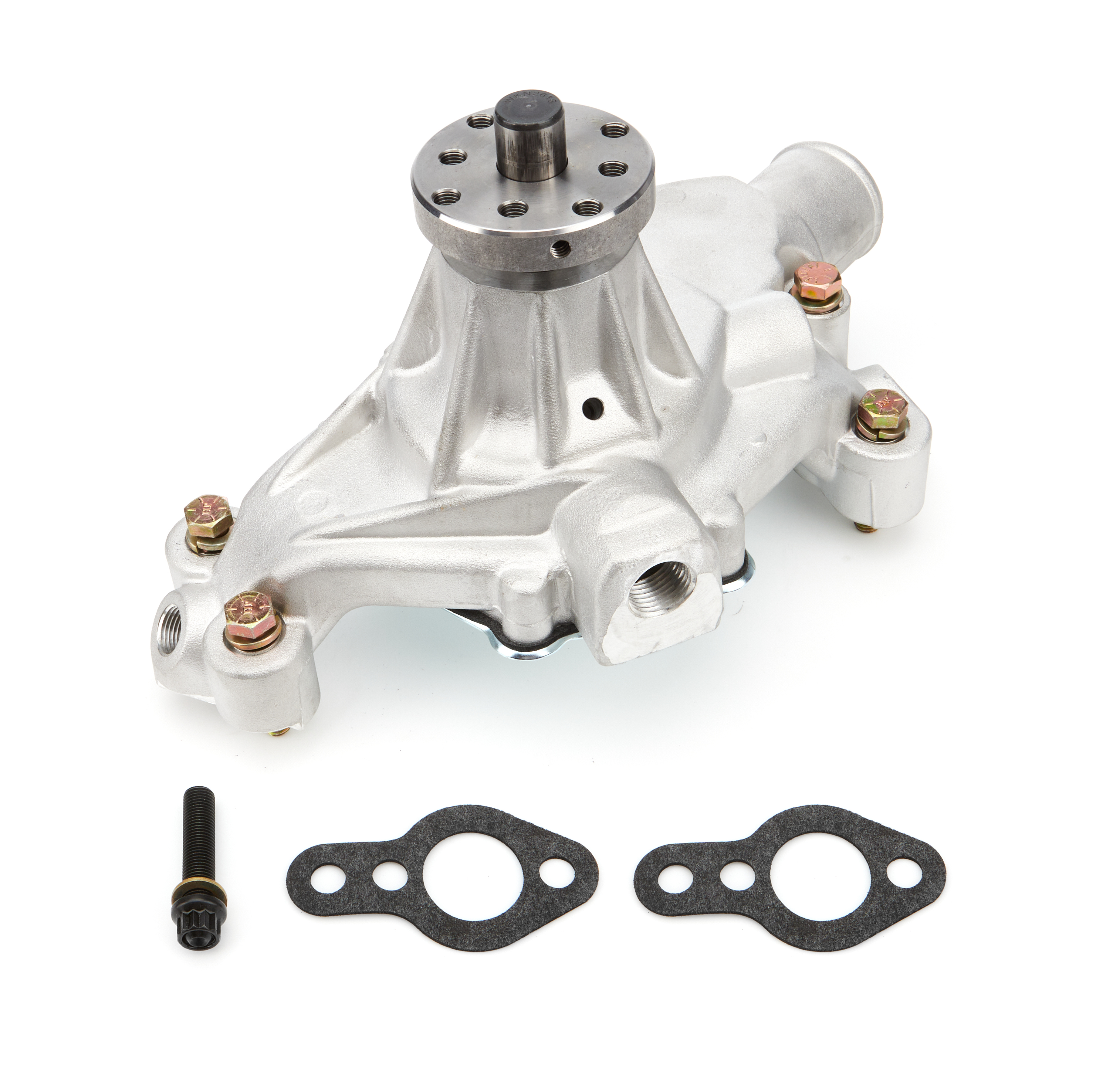 JONES RACING PRODUCTS — JONES RACING PRODUCTS Water Pump SBC w. 3/8 Aux. Ports & Cam Stop