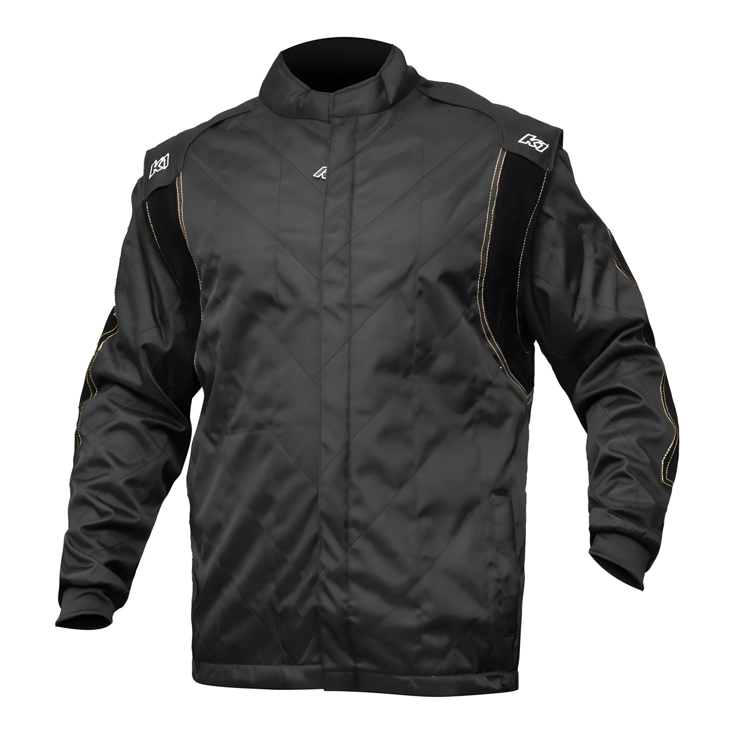 K1 RaceGear Karting Jackets 11-KRJ-N-4XS Driving Jackets, Jackets, One Layer, Cordura, Black, Men's 4X-Small, Each thumbnail 3