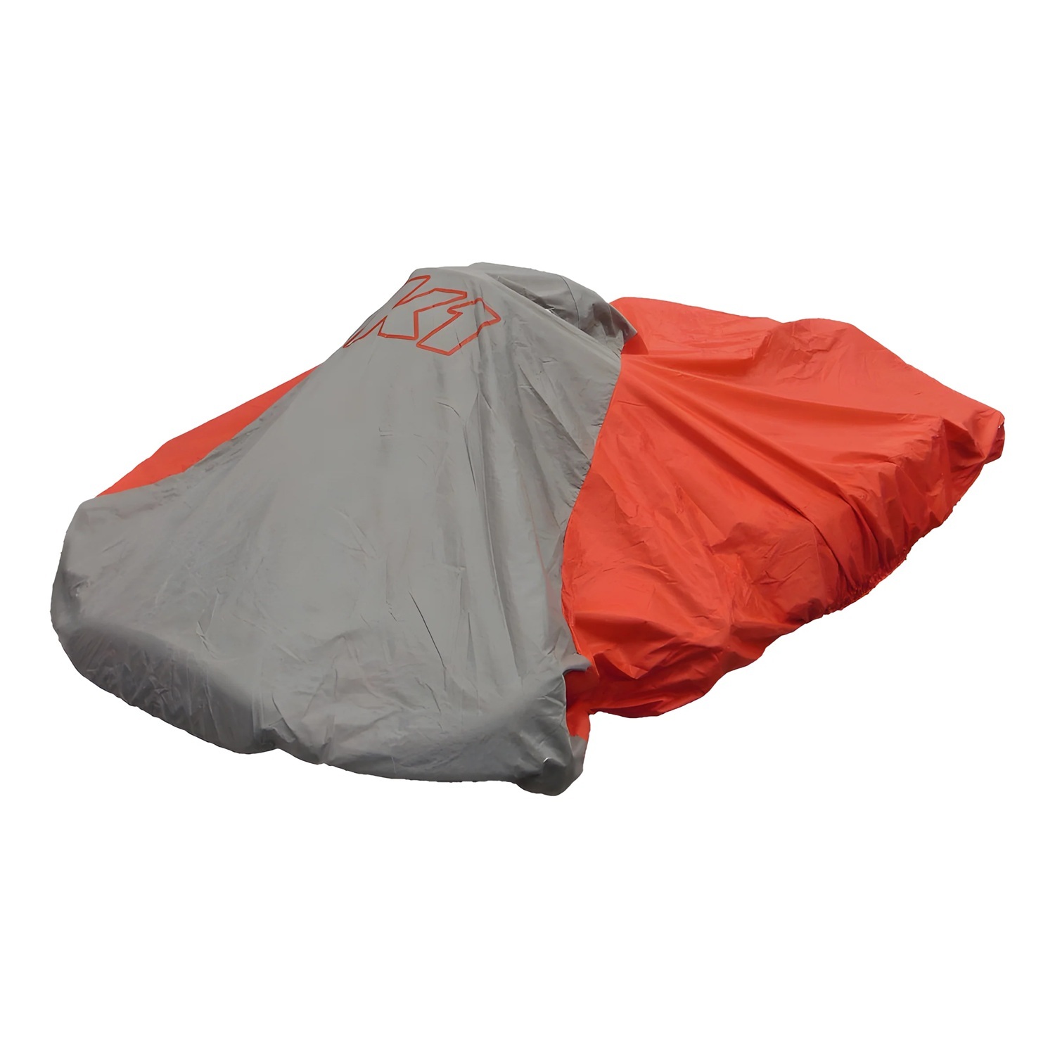 K1 RaceGear Go-Kart Covers 18-NKC-R Powersports Vehicle Covers, Covers, Nylon, Red/Gray, Each thumbnail 2