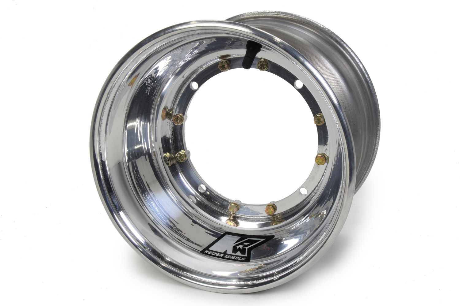 Keizer Aluminum Wheels 1073BC Wheel, Direct Mount, 10 x 7 in, 3.000 in Backspace, Aluminum, Polished, Micro / Mini, Each