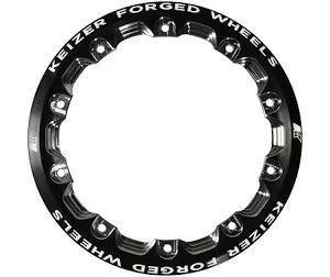 KEIZER ALUMINUM WHEELS, INC. — KEIZER ALUMINUM WHEELS, INC. Beadlock Ring 10in Forged Black