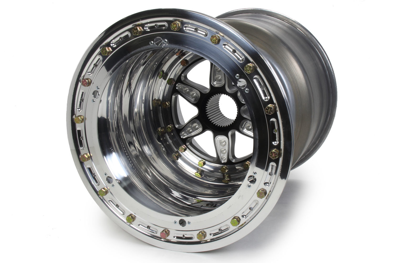 Keizer Aluminum Wheels 15187SPBCBL - Splined Wheel B/L 15x18 6in bs 42t