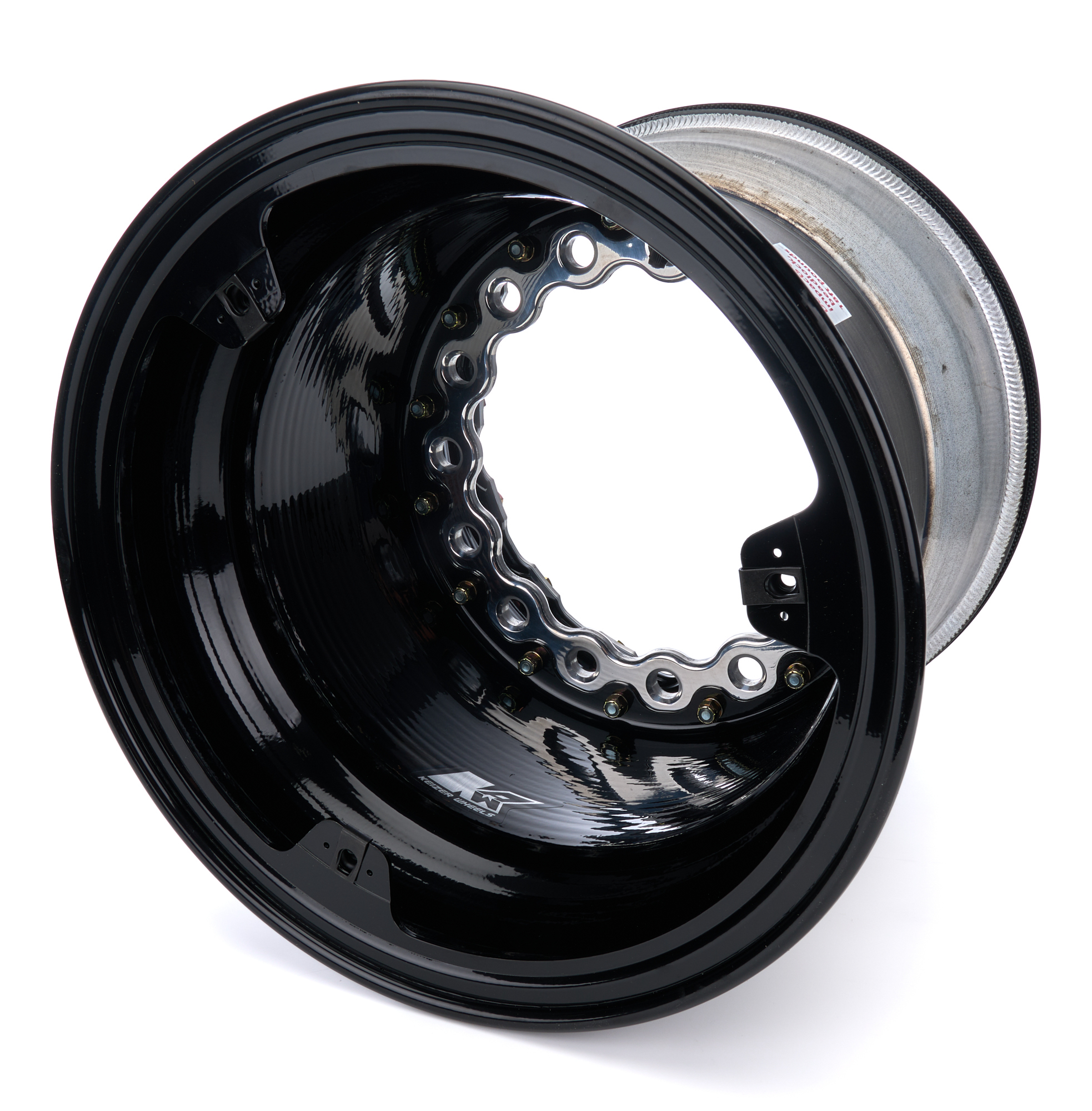 KEIZER ALUMINUM WHEELS, INC. — KEIZER ALUMINUM WHEELS, INC. Wheel Wide 5 15x14 5in BS Forged Inner B/L Blk