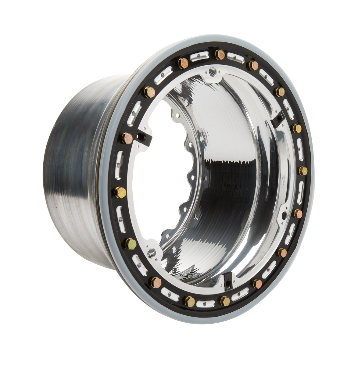 Keizer Aluminum Wheels W159BL Wheel Shell, Matrix Modular, Outer, 15 x 9.00 in, Beadlock, Aluminum, Polished, Keizer Wide 5, Each