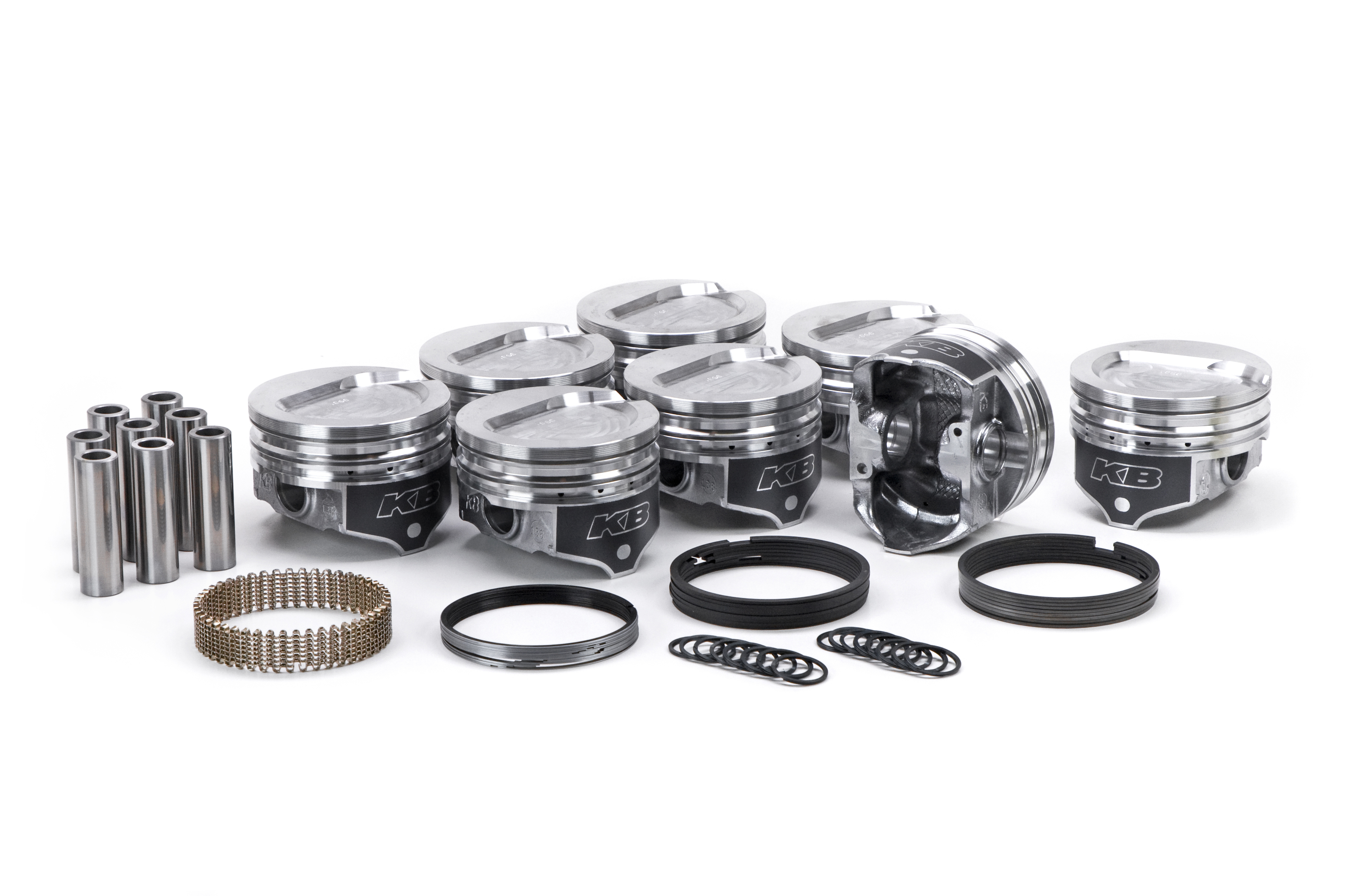 KB PERFORMANCE PISTONS — KB PERFORMANCE PISTONS BBF 460 D-Cup Piston Set 4.90 Bore +22cc
