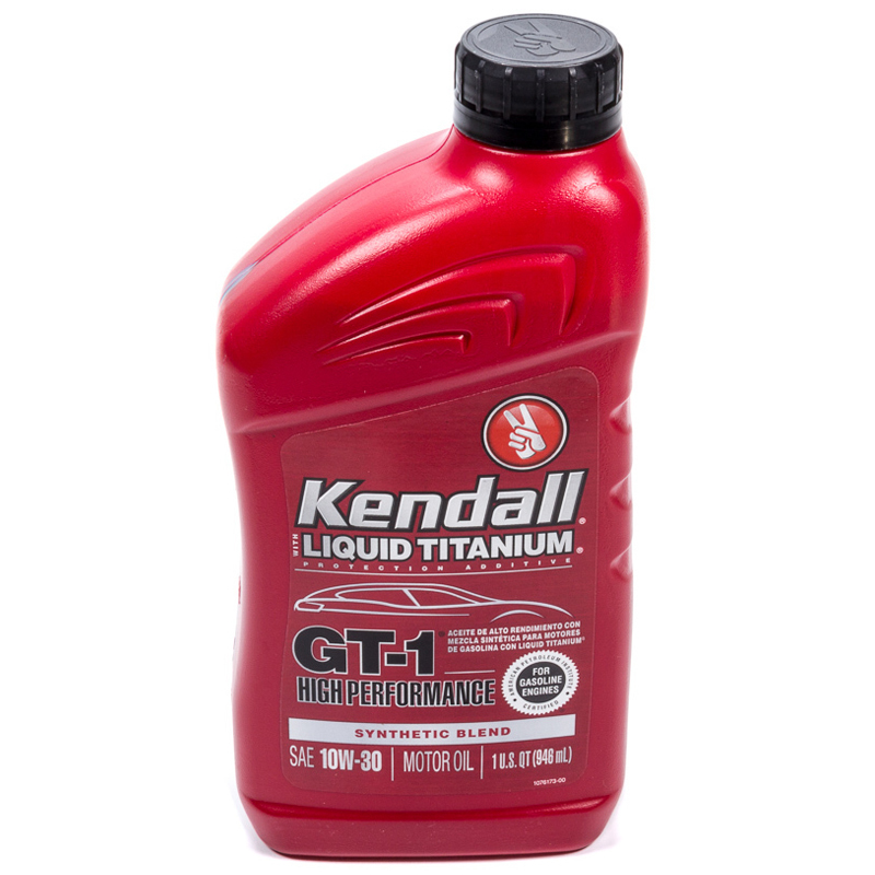 Kendall 10w30 GT-1 1Qt. Synthetic Blend
