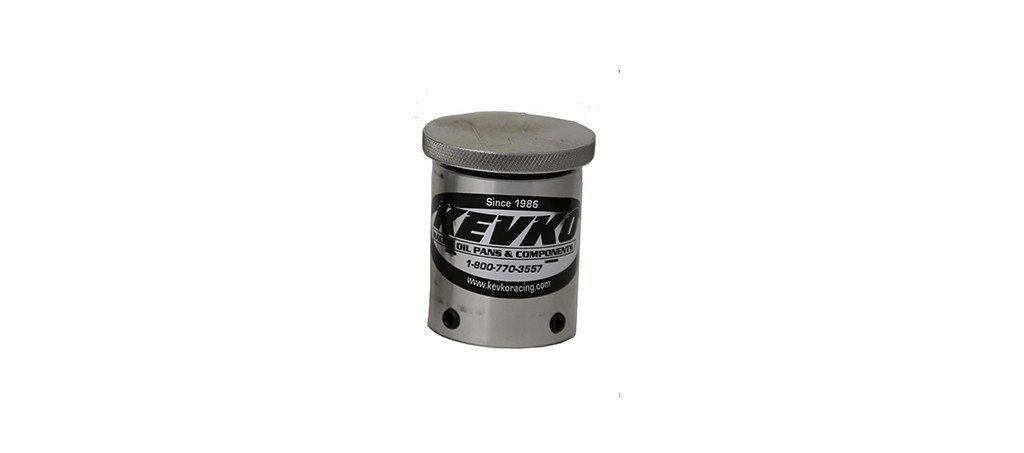 Kevko Oil Pans K9028 Oil Fill Cap, Screw-On, Round, Knurled Cap, Push-On Adapter, O-Ring Seal, Set Screws, Aluminum, Natural, 1-3/8 in Breather Tubes, Each