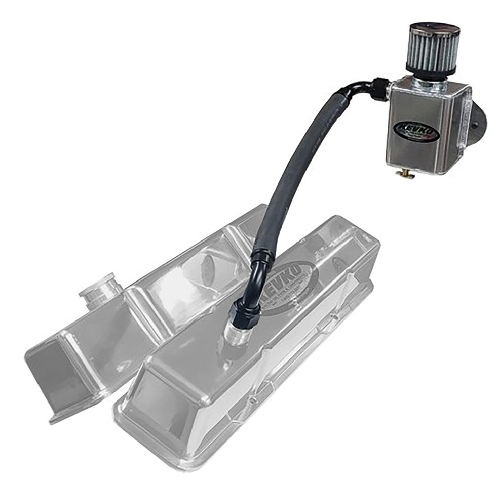 KEVKO OIL PANS & COMPONENTS — KEVKO OIL PANS & COMPONENTS Remote Breather Kit w/ 1-3/8in Slip Ons