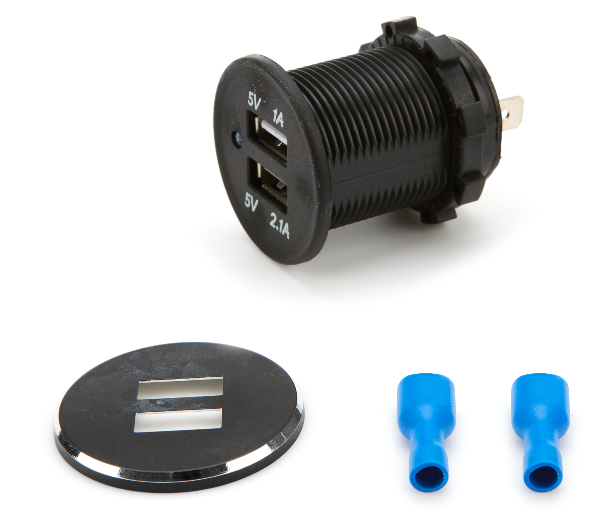KEEP IT CLEAN — KEEP IT CLEAN Black Dash Mount Dual Port USB Charger