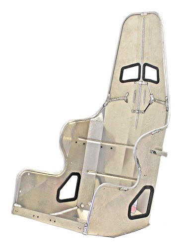 Kirkey Racing Seats 38140 - Seat, 38 Series, 14 in Wide, 20 Degree Layback, Requires Snap Cover, Aluminum, Natural, Each