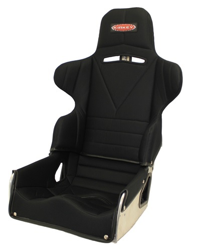 Kirkey Racing Seats 65185KIT - Seat, 65 Series, 18.5 in Wide, 18 to 23 Degree Layback, Cover Included, Aluminum, Natural, Kit