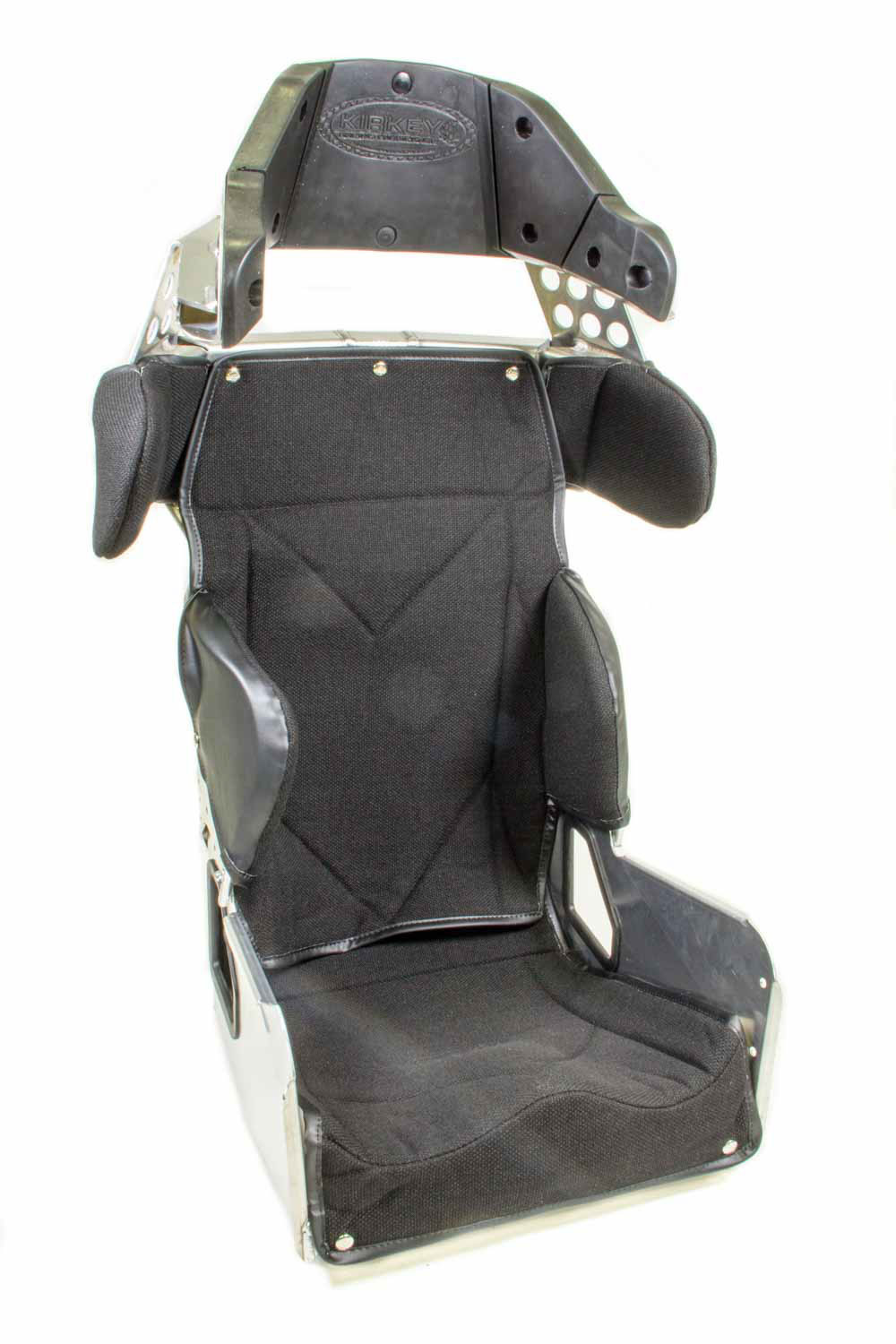 Kirkey Racing Seats 7015011 Seat Cover, Snap Attachment, Tweed, Black, Kirkey 70 Series Oval, 15 in Wide Seat, Each