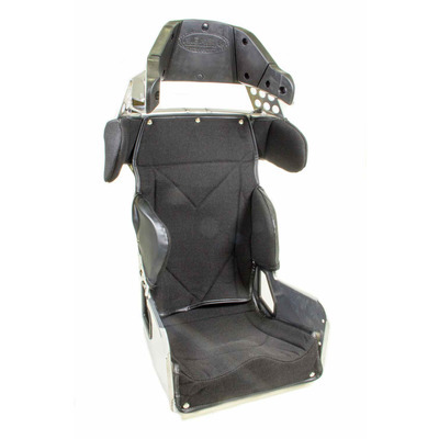 Kirkey Racing Seats 8015011 Seat Cover, Snap Attachment, Tweed, Black, Kirky 80 Series, 15 in Wide Seat, Each