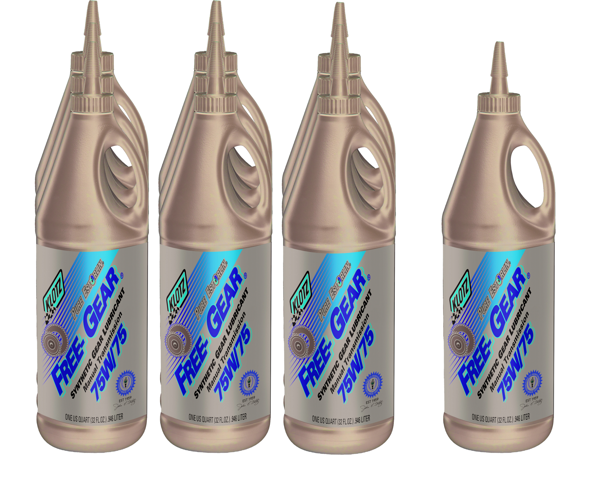 KLOTZ SYNTHETIC LUBRICANTS — KLOTZ SYNTHETIC LUBRICANTS Pure Estorlin Qualifier Trans Oil 75w75 Cs10x1Qt