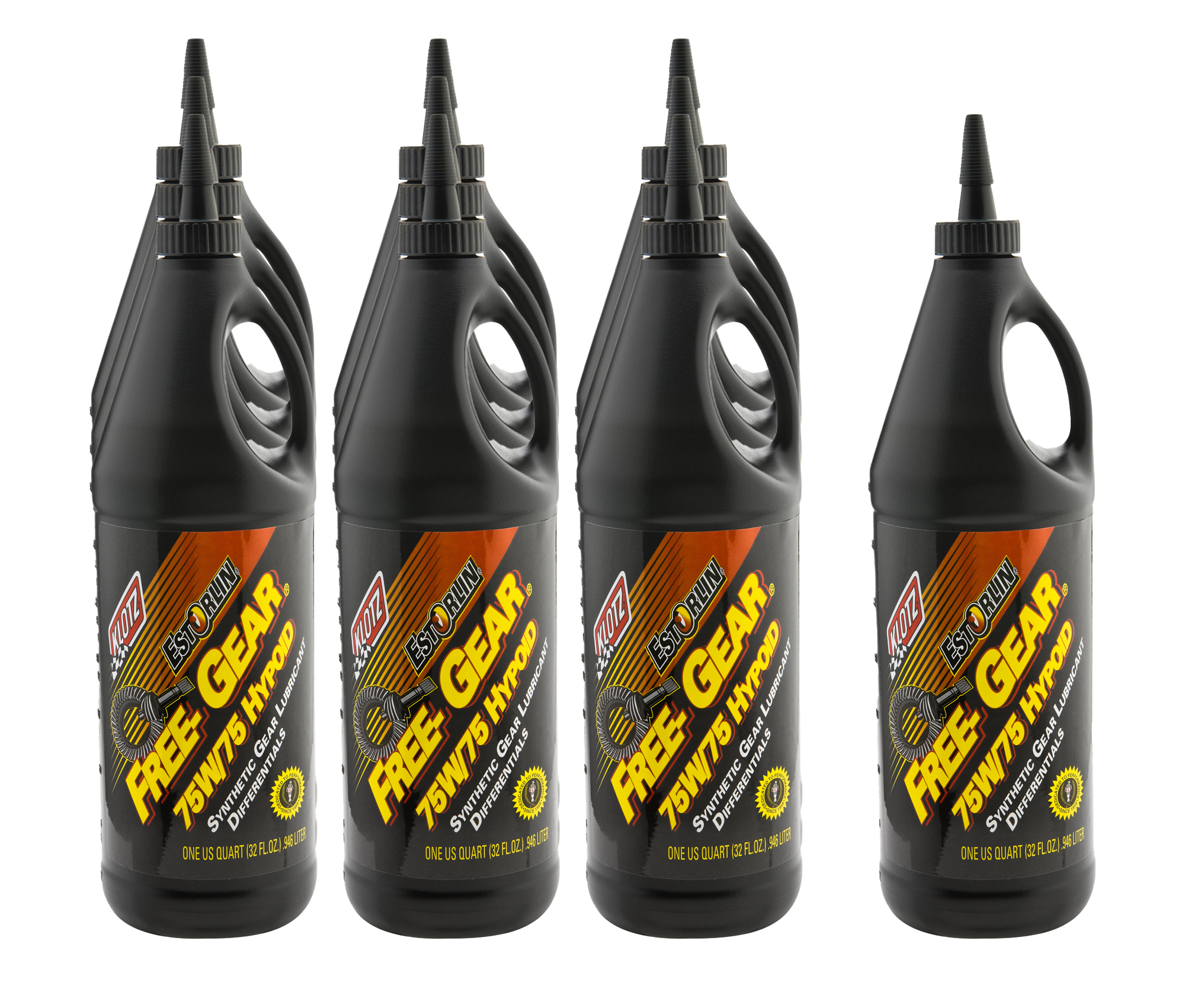 KLOTZ SYNTHETIC LUBRICANTS — KLOTZ SYNTHETIC LUBRICANTS Pure Estorlin Qualifier Gear Oil 75w75 Cs 10x1Qt