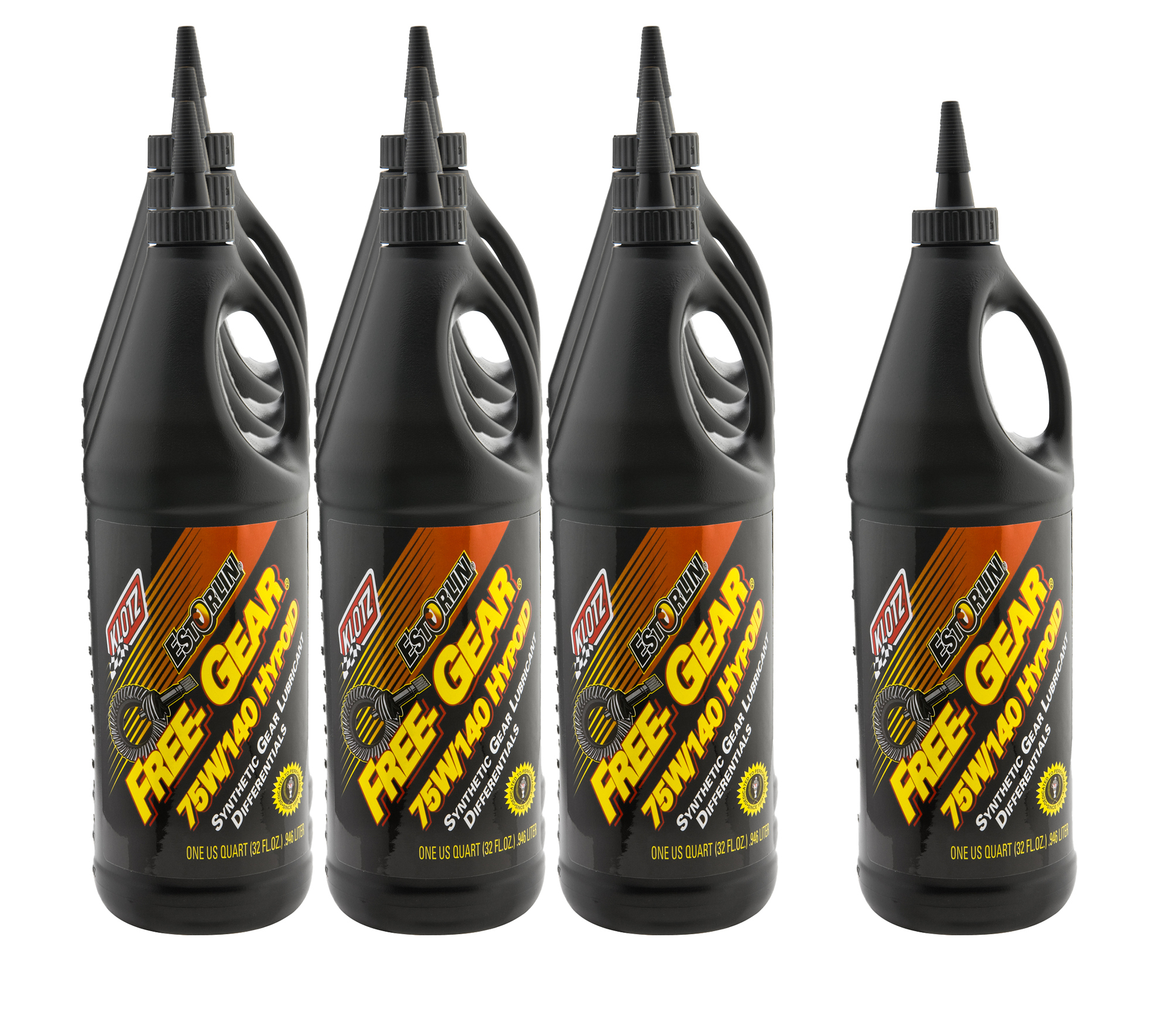 KLOTZ SYNTHETIC LUBRICANTS — KLOTZ SYNTHETIC LUBRICANTS Pure Estorlin Gear Oil 75w140 Case 1 Quart