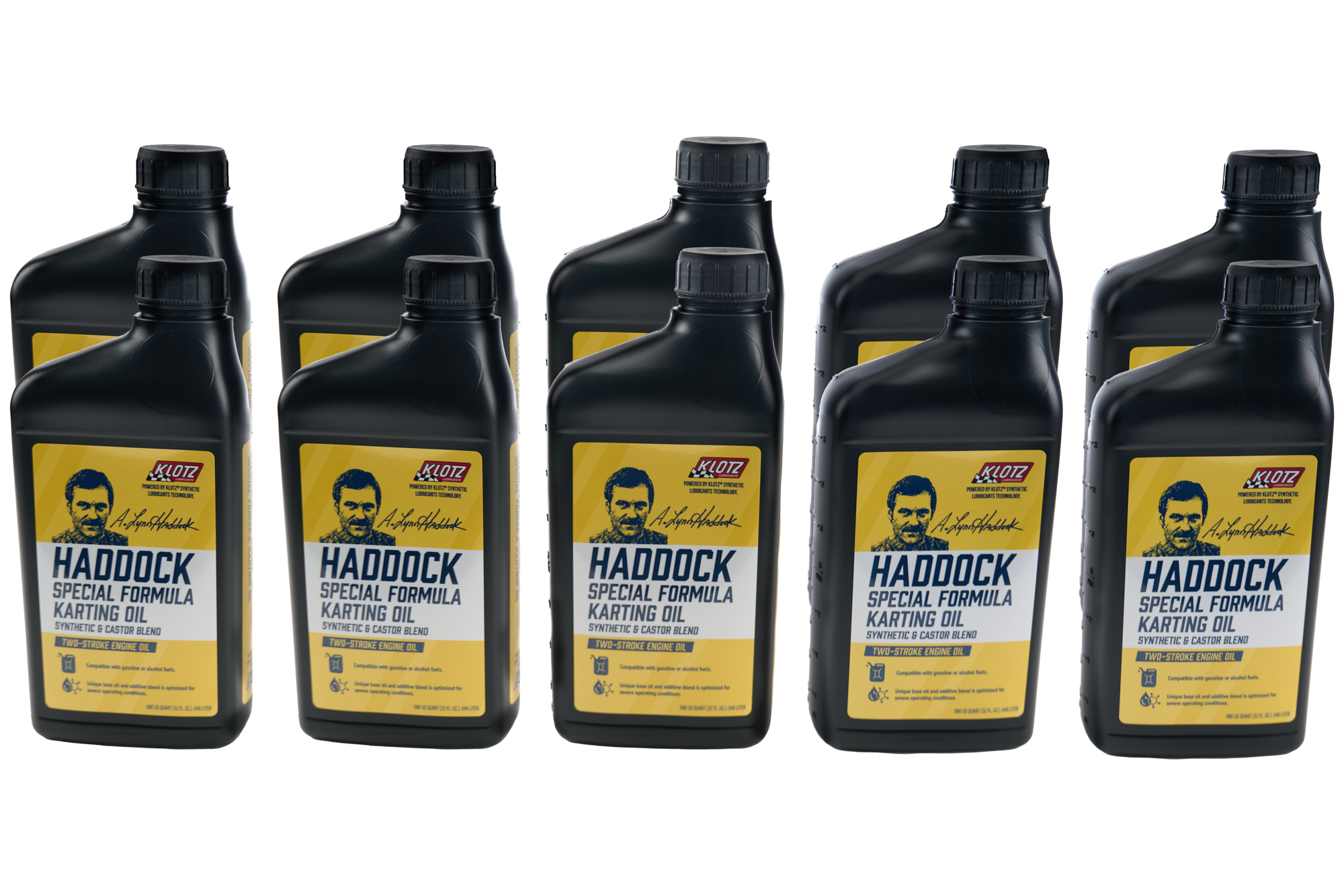 KLOTZ SYNTHETIC LUBRICANTS — KLOTZ SYNTHETIC LUBRICANTS Karting Oil Haddock Spec ial Formula Case 10x1 Qt