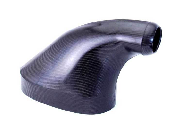 Hood Scoop - Dragster - 22.25 in Height - Carbon Fiber - Each