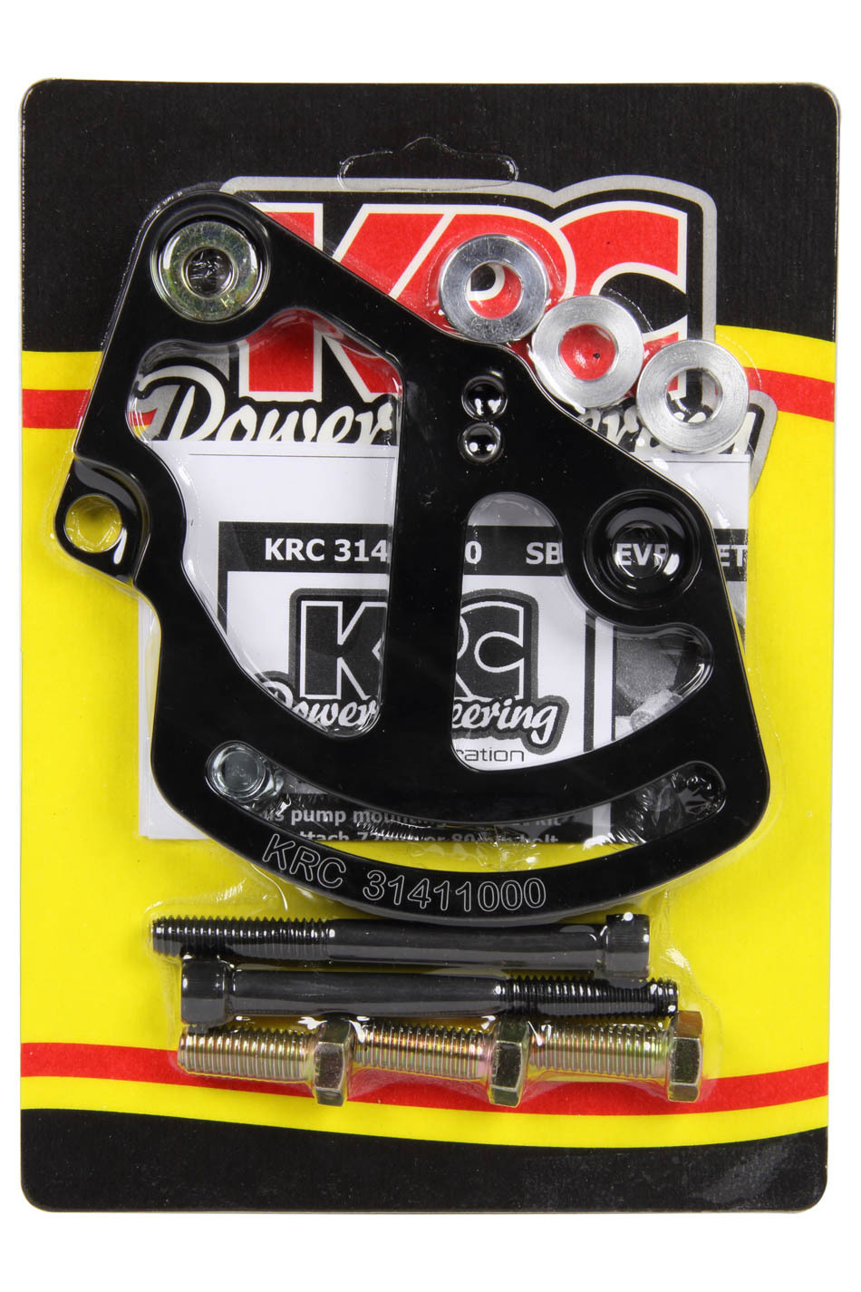 KRC Power Steering 31410000 - Pump Mounting Bracket Kit Head Mount SBC