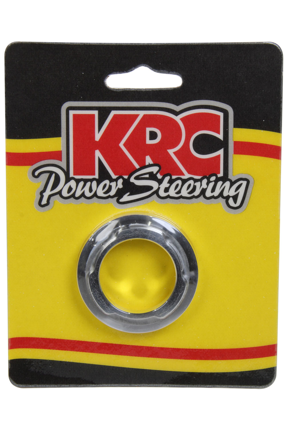 KRC Power Steering 38215250 Crank Mandrel Spacer, R-Lok, 0.250 in Thick, Aluminum, Natural, KRC R-Lok Pulley Drive System, Chevy V8, Each
