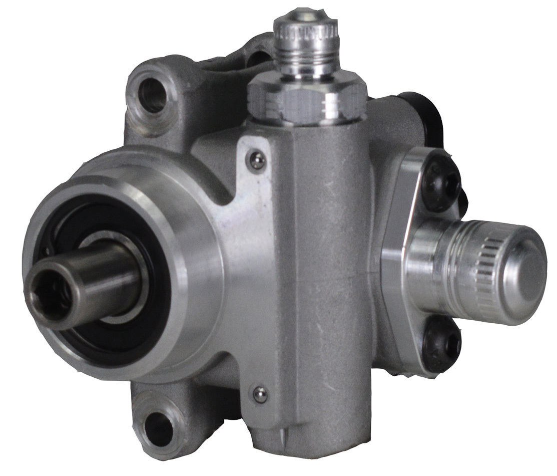 Allstar Performance 48242 Power Steering Pump, GM Type 2, 3 gpm, 1300 psi, Block Mount / Tank