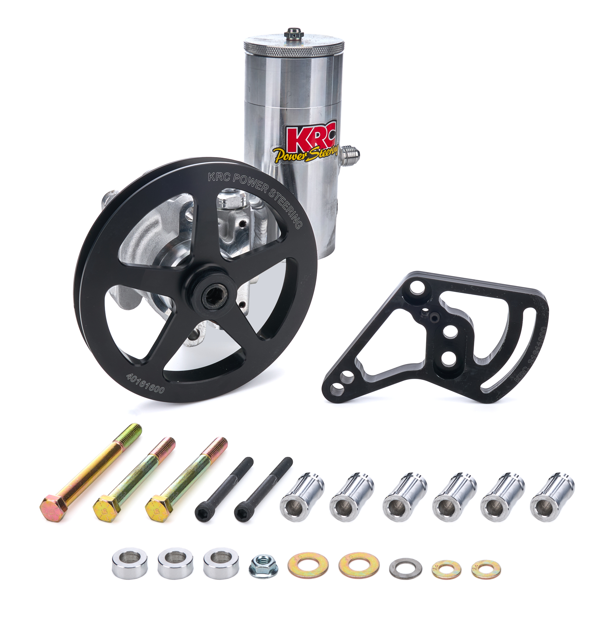 KRC POWER STEERING — KRC POWER STEERING Power Steering Kit SBF 302 w/6in V-Belt Pulley
