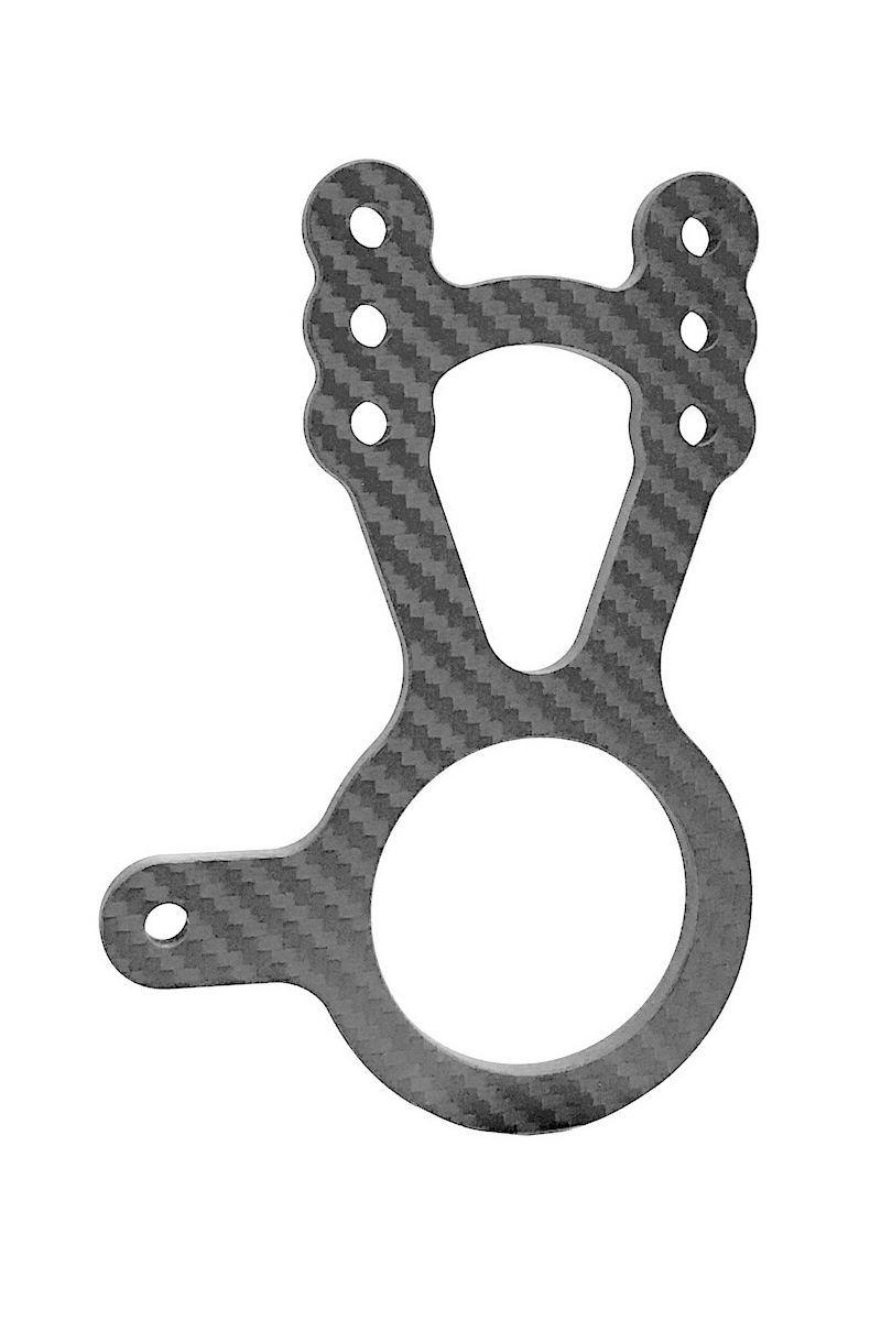 King Racing Products 1480 - Carbon Steering Mount Water Man Shut Off