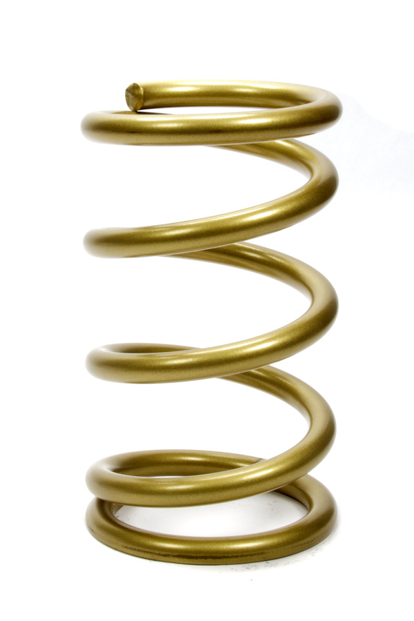 Landrum Springs E550 Coil Spring, Conventional, 5.5 in OD, 9.500 in Length, 550 lb/in Spring Rate, Front, Steel, Gold Powder Coat, Each