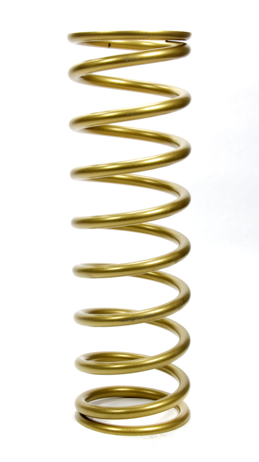 Landrum Springs K16-225 Coil Spring, Conventional, 5.0 in OD, 16.000 in Length, 225 lb/in Spring Rate, Rear, Steel, Gold Powder Coat, Each