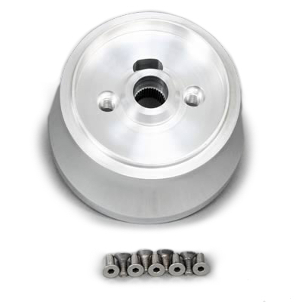 LECARRA STEERING WHEELS — LECARRA STEERING WHEELS Steering Wheel Adapter Nine Bolt 67-94 GM Black