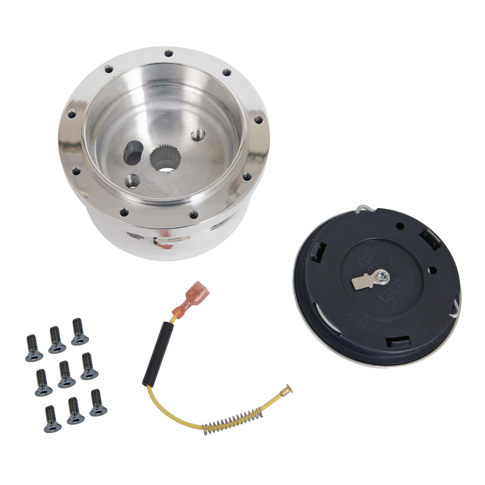 LECARRA STEERING WHEELS — LECARRA STEERING WHEELS Steering Wheel Adapter Nine Bolt 67-94 GM Pol.