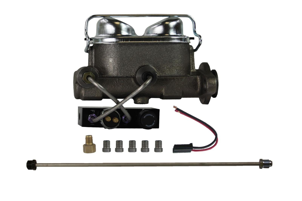 Leed Brakes FC0045HK Master Cylinder, 1 in Bore, Dual Integral Reservoir, Iron, Natural, Various Ford, Kit